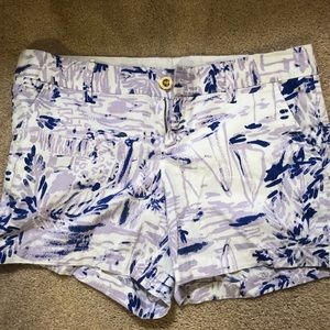 Lilly Pulitzer Size 8 Callahan shorts 5in inseam